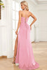 Load image into Gallery viewer, Royal Blue Spaghetti Straps Mermaid Prom Dress