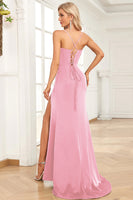 Load image into Gallery viewer, Royal Blue Spaghetti Straps Mermaid Prom Dress