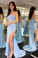 Load image into Gallery viewer, Black Sheath Prom Dress with Stars and Fringes