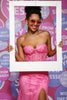 Load image into Gallery viewer, Mermaid Sweethaert Hot Pink Corset Prom Dress with Split Front