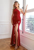 Load image into Gallery viewer, Sparkly Mermaid Black Stars Sequins Prom Dress