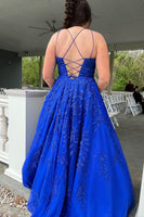 Load image into Gallery viewer, Elegant Lavender A-line Prom Dress