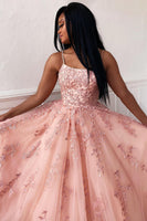 Load image into Gallery viewer, Elegant Lavender A-line Prom Dress