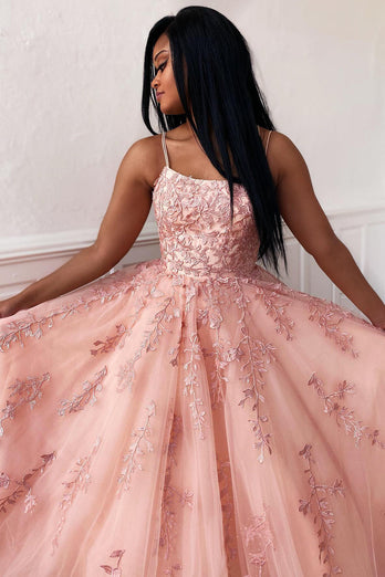 Elegant Lavender A-line Prom Dress