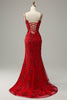 Load image into Gallery viewer, Sparkly Blue Sheath Sequins Long Prom Dress with Slit