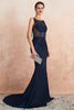 Load image into Gallery viewer, Mermaid Sequins Beaded Formal Dress with Appliques