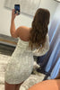 Load image into Gallery viewer, Royal Blue Beaded Sequins One Shoulder Tight Homecoming Dress