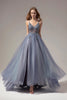 Load image into Gallery viewer, Spaghetti Straps Long Prom Dress With Slit