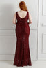 Load image into Gallery viewer, Sheath Black V-Neck Plus Size Formal Dress