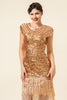 Load image into Gallery viewer, Pink Sequin Gatsby 1920s Flapper Dress