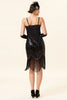 Load image into Gallery viewer, Fringed Vintage 1920s Sequin Dress With 20s Accessories Set