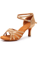 Load image into Gallery viewer, Champagne T-Straps 1920s Shoes