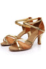 Load image into Gallery viewer, Blue Golden Pointed Sandal Heel