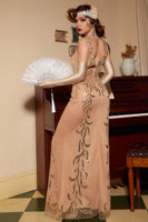 Load image into Gallery viewer, Mermaid Sequins Gatsby 1920s Prom Dress
