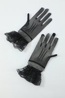 Load image into Gallery viewer, Black Hairpins and Gloves 1920s Accessories Sets