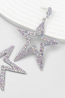 Load image into Gallery viewer, Five-Pointed Star Beaded Earrings