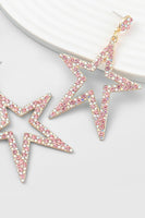 Load image into Gallery viewer, Five-Pointed Star Beaded Earrings