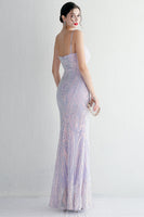 Load image into Gallery viewer, Green Spaghetti Straps Sequins Prom Dress