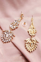 Load image into Gallery viewer, Simple Rhinestone Bridal Earrings