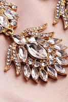 Load image into Gallery viewer, Simple Rhinestone Bridal Earrings