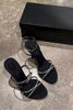 Load image into Gallery viewer, Rhinestone Cross Strap Sexy Stiletto High Heels