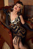 Load image into Gallery viewer, V Neck Silver Sequins 1920s Flapper Dress with Tassel