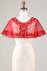 Load image into Gallery viewer, Black Beaded Glitter 1920s Cape for Women