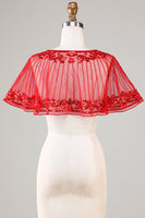 Load image into Gallery viewer, Black Beaded Glitter 1920s Cape for Women