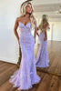 Load image into Gallery viewer, Black Strapless Prom Dress with Appliques