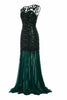 Load image into Gallery viewer, Vintage Sequins Banquet Evening 1920s Dress