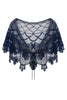 Load image into Gallery viewer, 1920s Gold Flower Sequin Women Cape