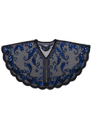 Load image into Gallery viewer, Black Sequin 1920s Batwing Shawl