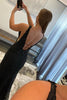 Load image into Gallery viewer, Mermaid Deep V Neck Pink Long Prom Dress with Appliques
