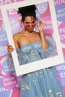 Load image into Gallery viewer, A Line Off The Shoulder A Line Prom Dress