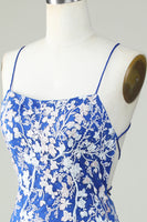 Load image into Gallery viewer, Dark Green Spaghetti Straps Bodycon Homecoming Dress With Appliques