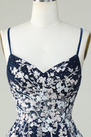 Load image into Gallery viewer, Dusty Sage Spaghetti Straps Homecoming Dress With Criss Cross Back