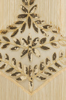 Load image into Gallery viewer, Champagne Gatsby 1920s Dress with Sequins and Fringes