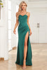 Load image into Gallery viewer, Royal Blue Spaghetti Straps Mermaid Prom Dress