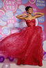Load image into Gallery viewer, Dark Red Sweetheart Strapless Long Prom Dress