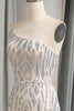 Load image into Gallery viewer, Dark Green Sequined Appliques Mermaid One Shoulder Long Prom Dress