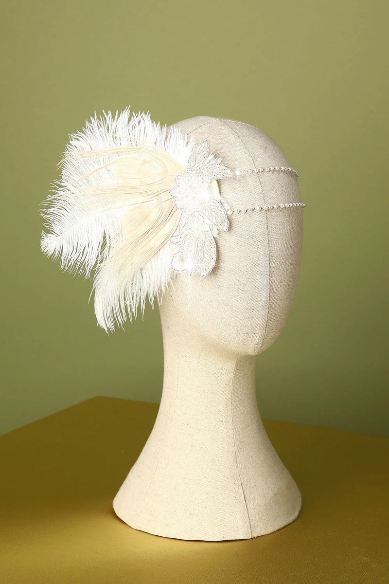 Load image into Gallery viewer, Champagne Sequins Fringed Flapper Dress with 20s Accessories Set