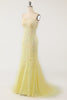 Load image into Gallery viewer, Pink Mermaid Long Prom Dress with Appliques