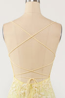 Load image into Gallery viewer, Pink Mermaid Long Prom Dress with Appliques