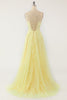 Load image into Gallery viewer, Elegant Lavender A-line Prom Dress