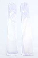 Load image into Gallery viewer, White 1920s Party Gloves