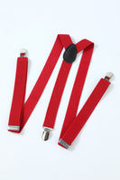 Load image into Gallery viewer, Red 1920s Accessories Set for Men