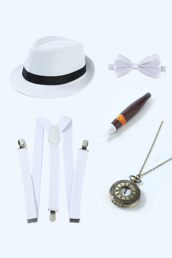 Ivory 1920s Accessories Set for Men