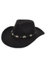 Load image into Gallery viewer, Black 1920s Bowler Hat with Rivet