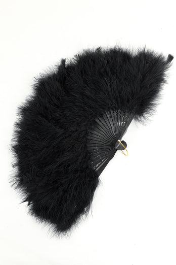 Sheath V Neck Black Sequined Fringe 1920s Dress With 20s Accessories Set