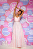 Load image into Gallery viewer, Spaghetti Straps Pink A-Line Long Prom Dress